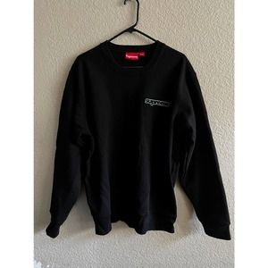 Supreme Crewneck Sweater Black L